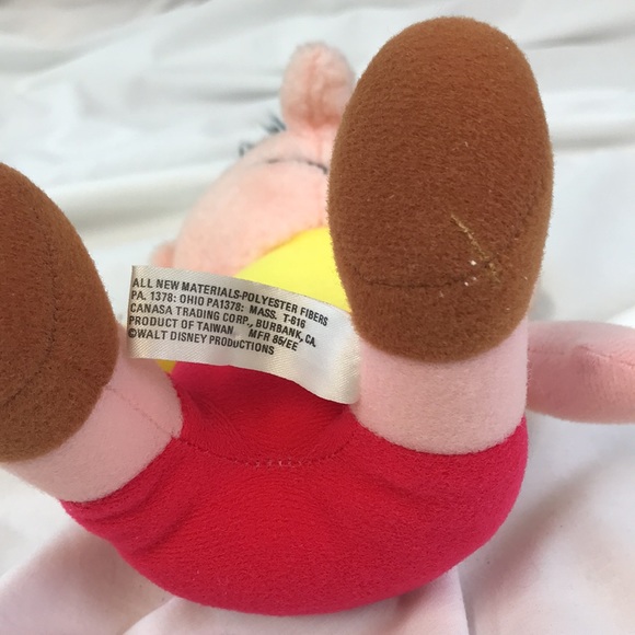 Vintage Walt Disney Plush ~ Pinocchio & Lady and the Tramp ~ Collectible - Picture 5 of 11